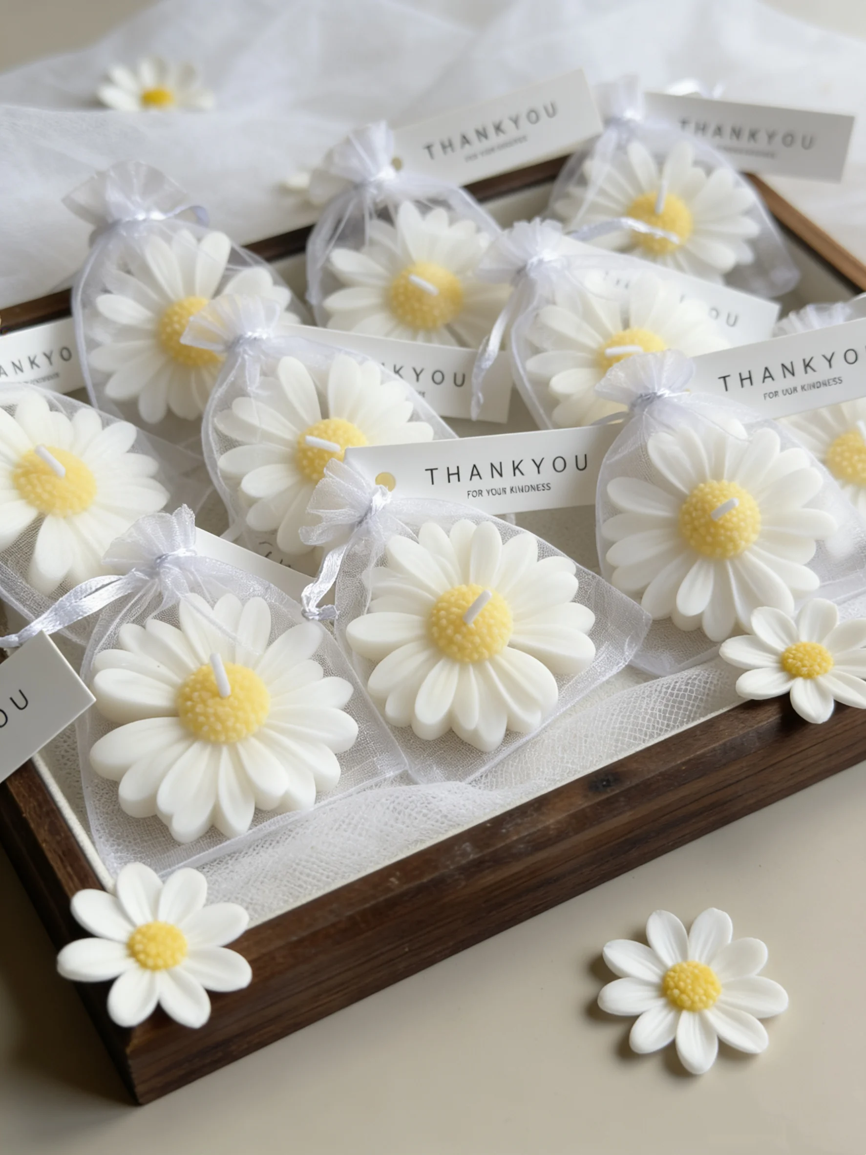 Home Fragrance Scented Candle - Juego de velas con forma de