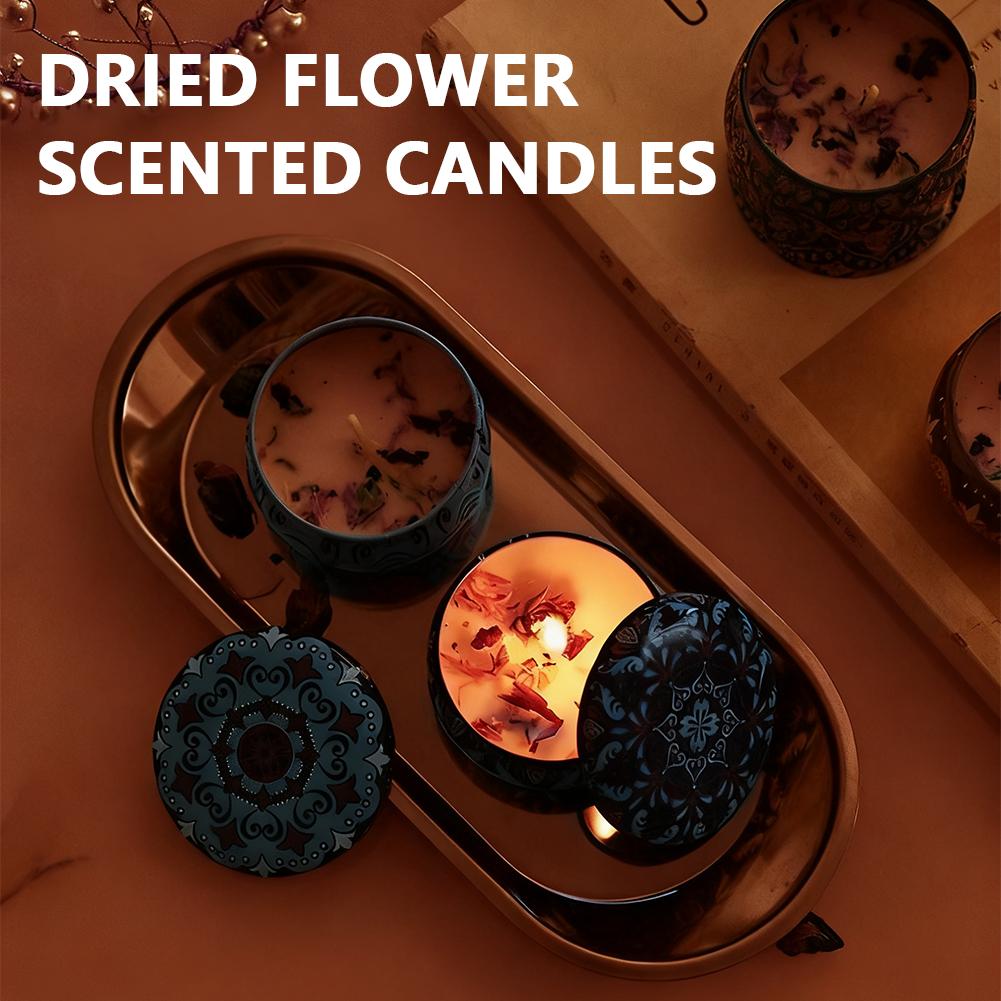 Velas de aromaterapia, tarros  - Home Fragrance Scented Candle reseña y precio