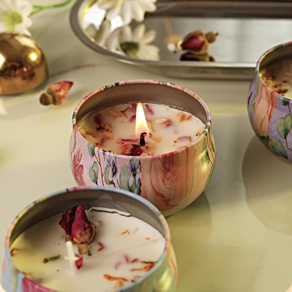 Velas de aromaterapia, tarros  - Home Fragrance Scented Candle reseña y precio