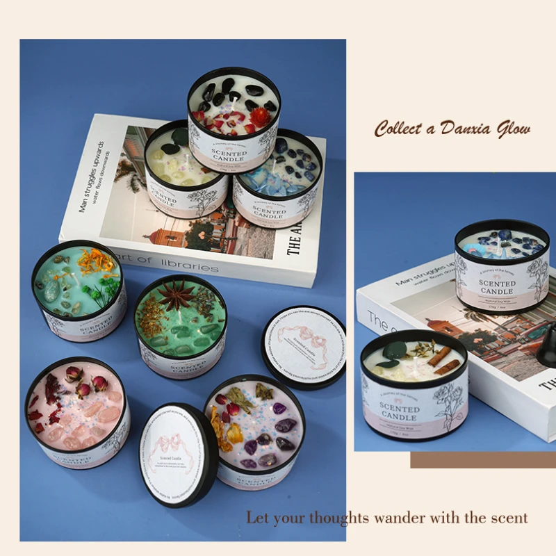 Vela de aromaterapia de crista - Home Fragrance Scented Candle reseña y precio