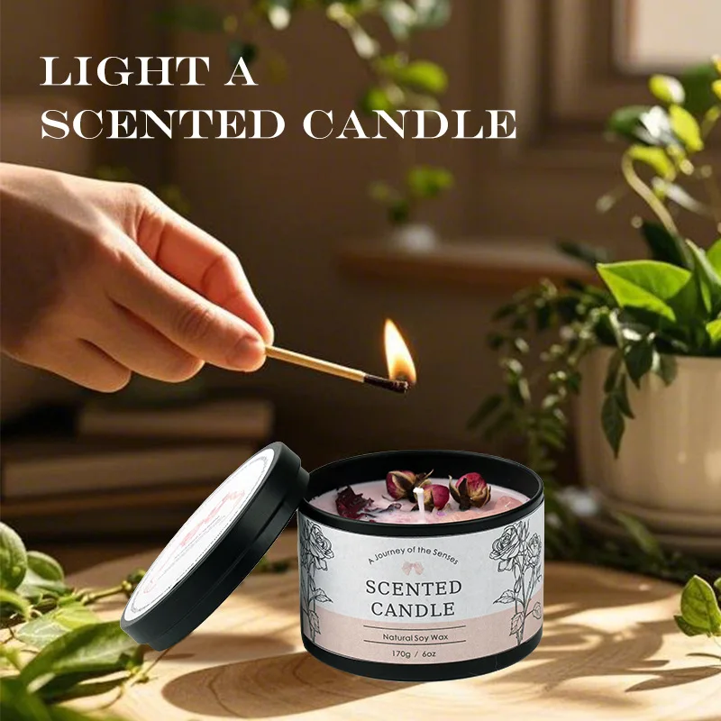 Vela de aromaterapia de crista - Home Fragrance Scented Candle reseña y precio