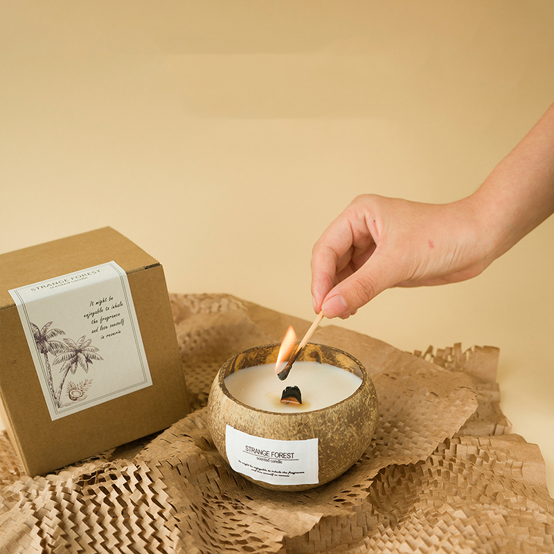 Vela de aromaterapia de cáscar - Home Fragrance Scented Candle reseña y precio