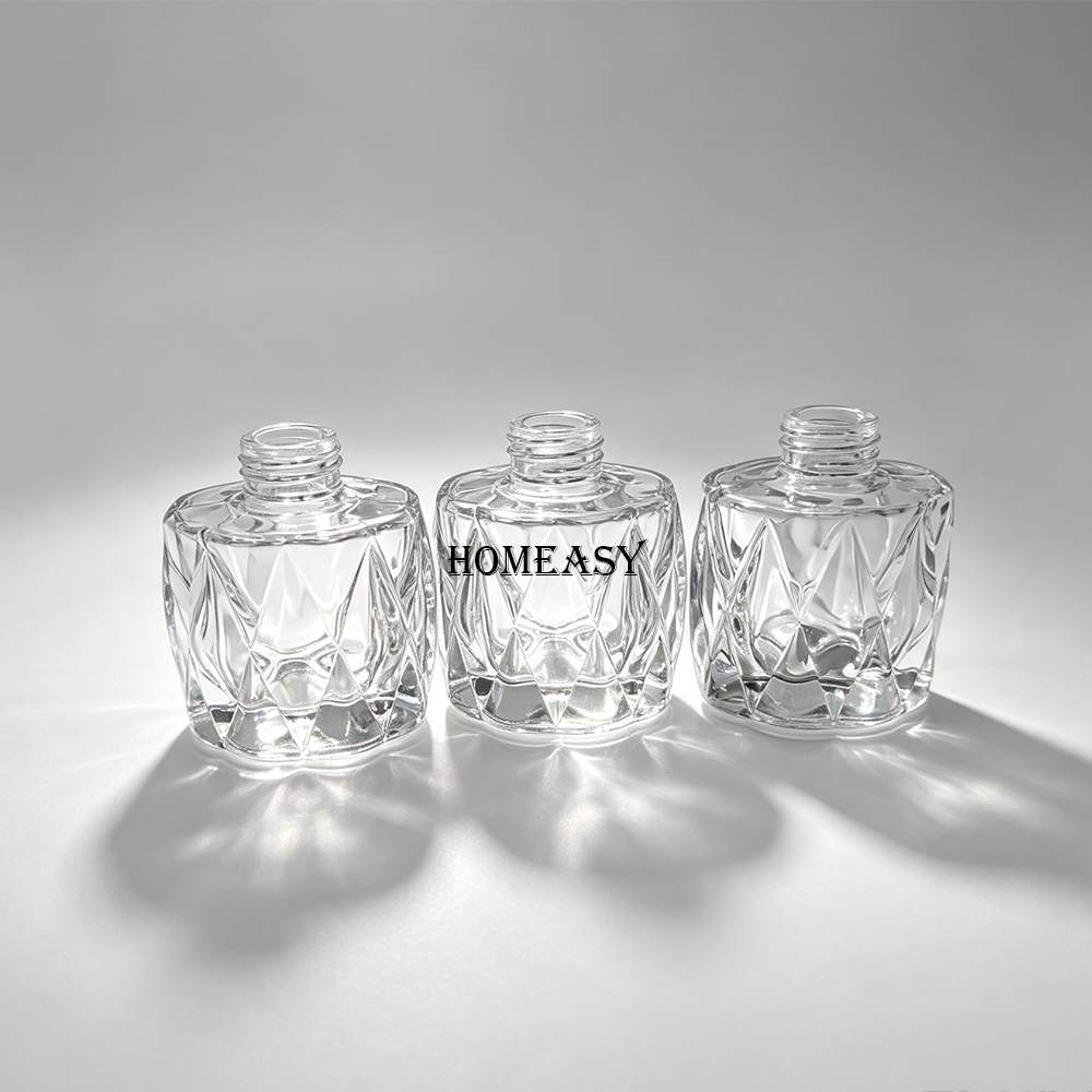3 botellas de vidrio transpare - Home Fragrance Reeds reseña y precio
