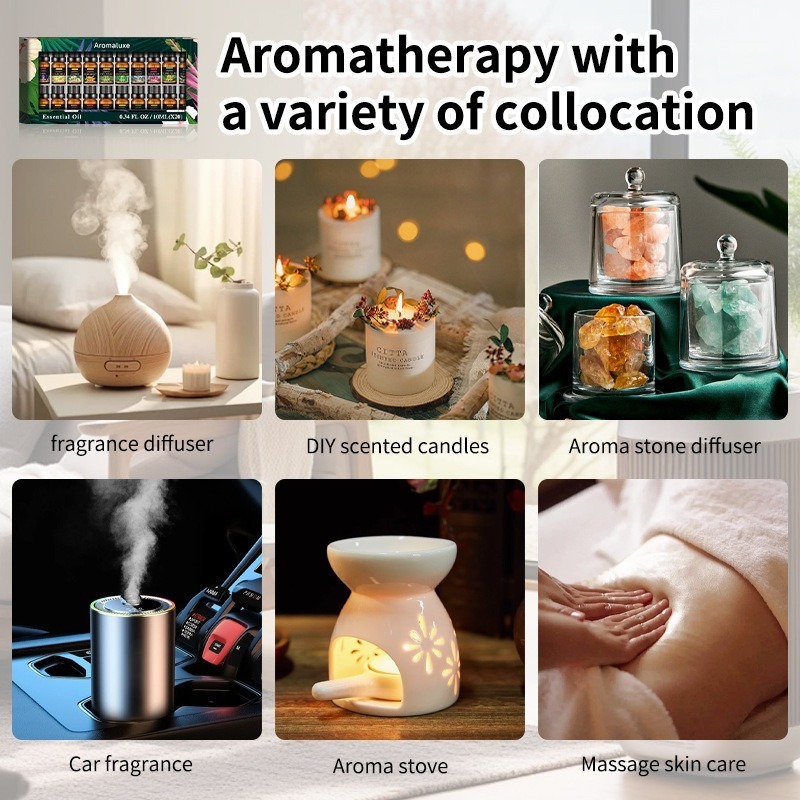 Juego de 20 Aceites Esenciales - Home Fragrance Jasmine reseña y precio