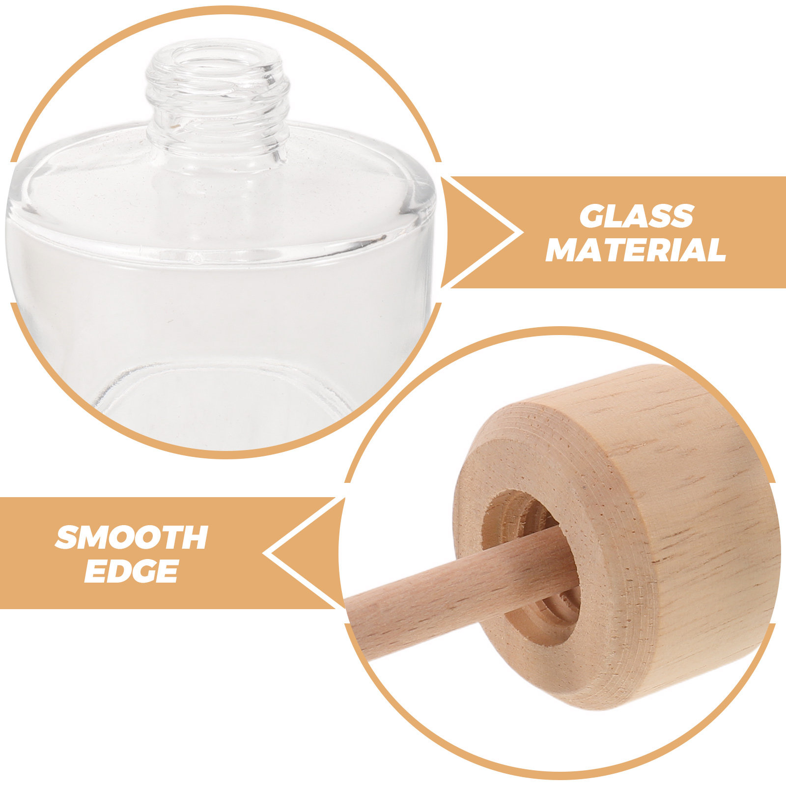 2 Botellas de Vidrio Transpare - Home Fragrance Reeds reseña y precio
