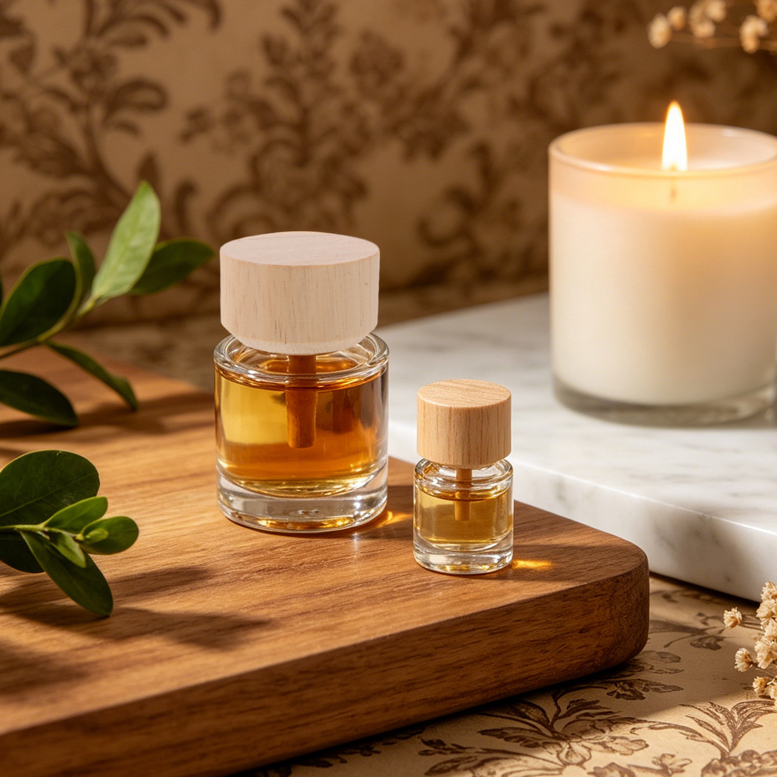 2 Botellas de Vidrio Transpare - Home Fragrance Reeds reseña y precio