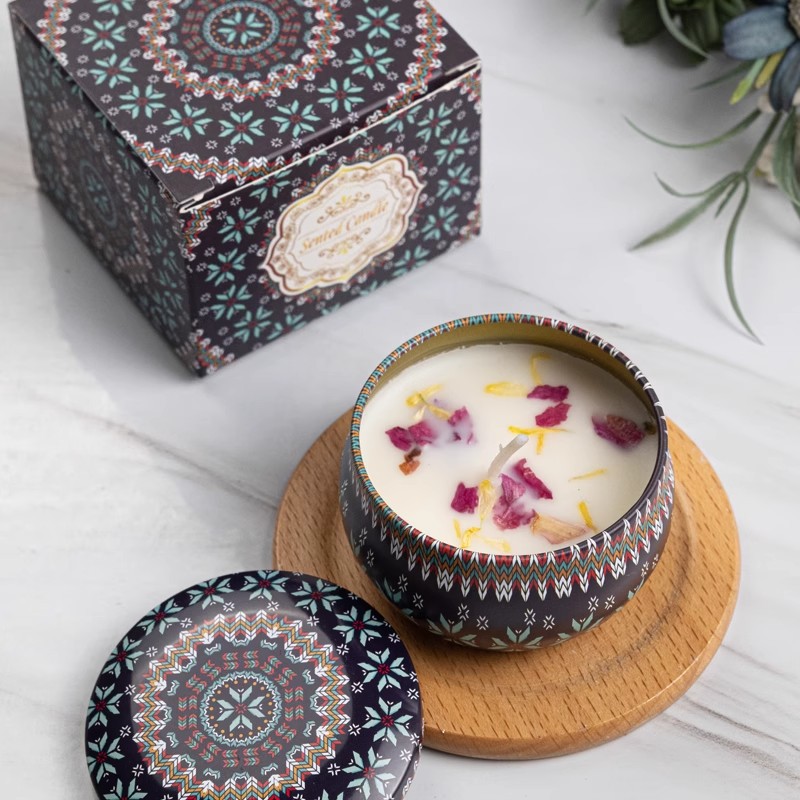 1/4PCS Velas Aromáticas Vintag - Home Fragrance Scented Candle reseña y precio